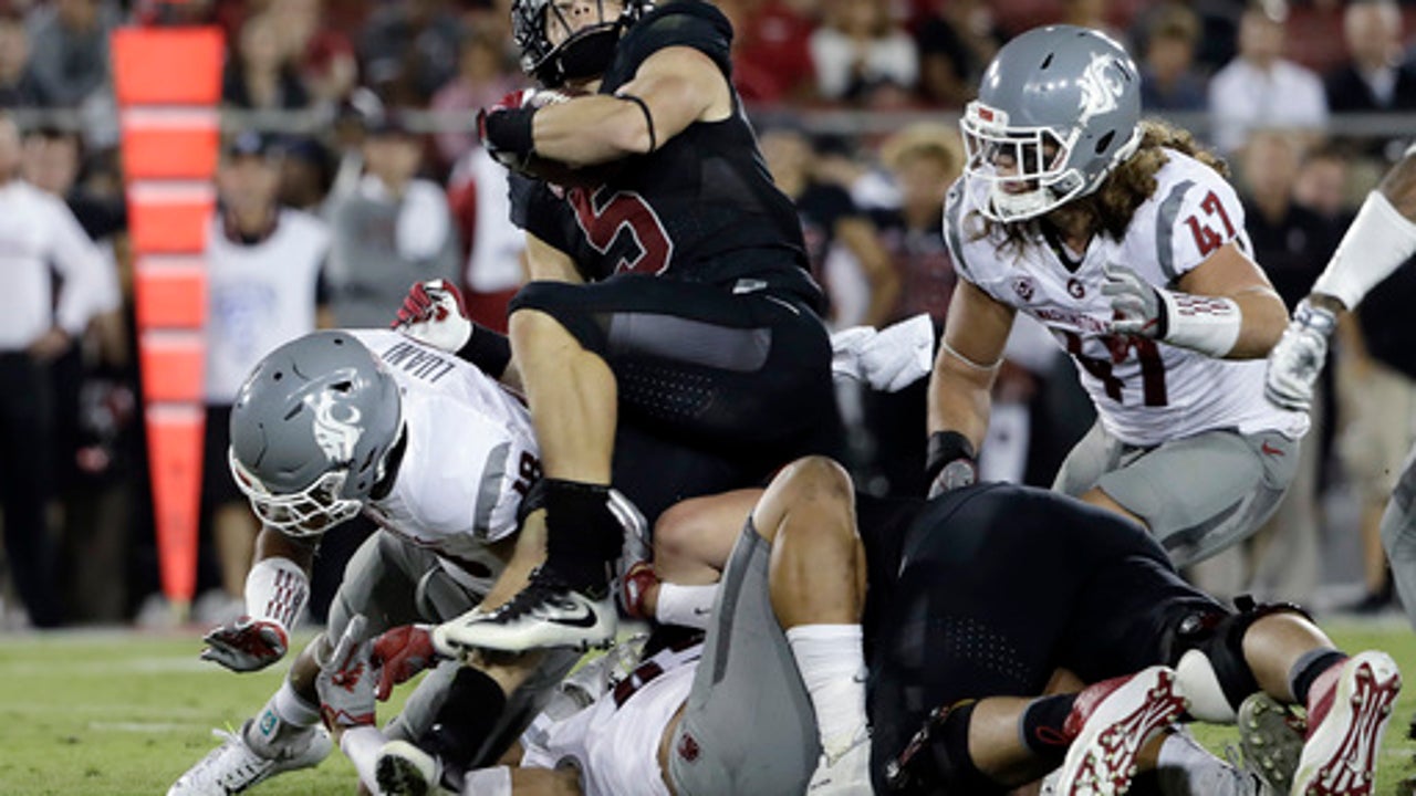 Falk's 4 TD passes lead Wash. St. past No. 15 Stanford 42-16